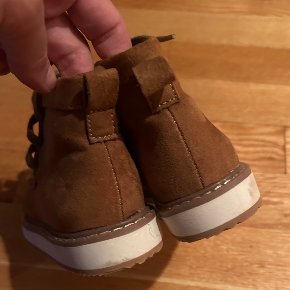 Suede lace up boots - Picture 2 of 4